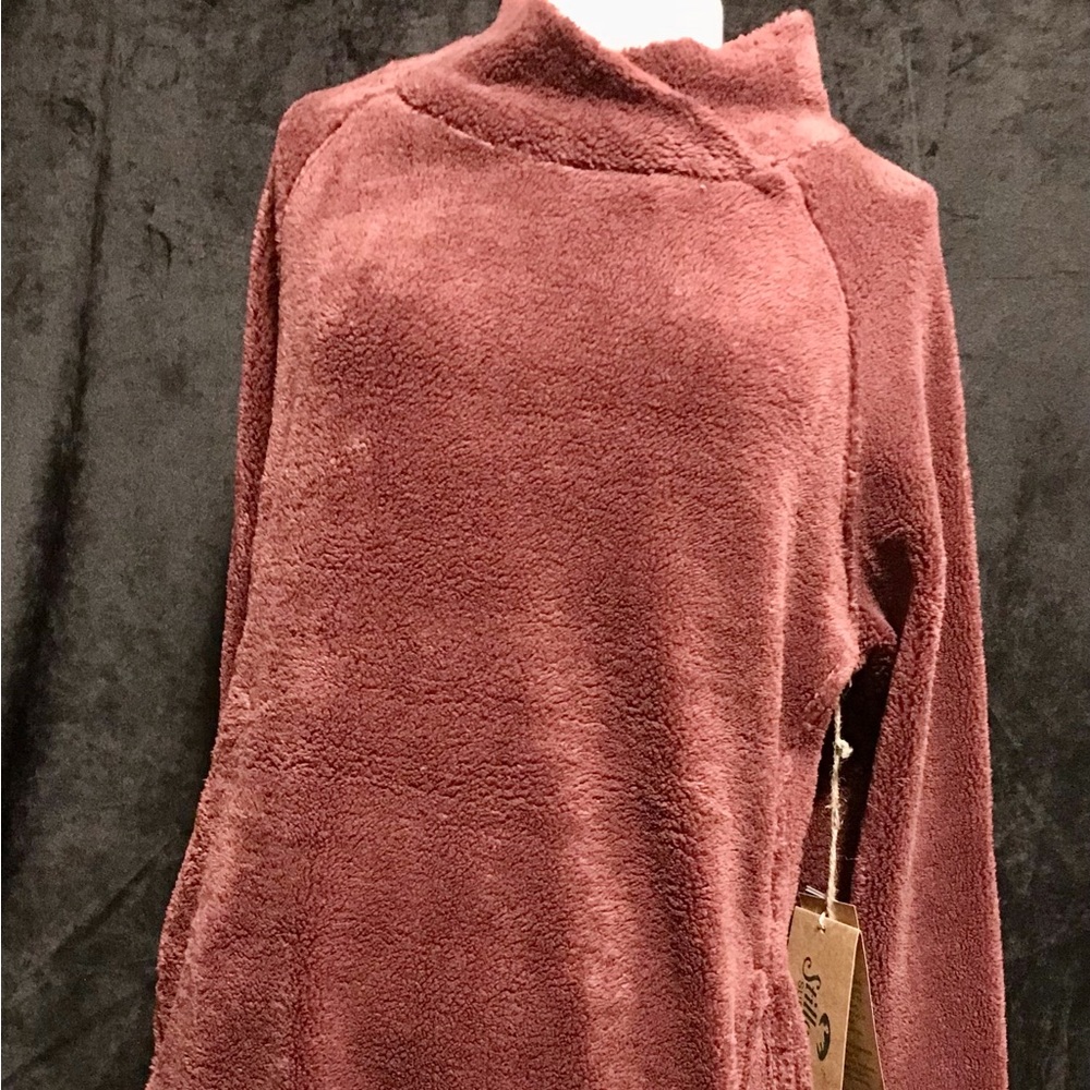 Ladies Stillwater Berry Colored Comfy Pullover- XL